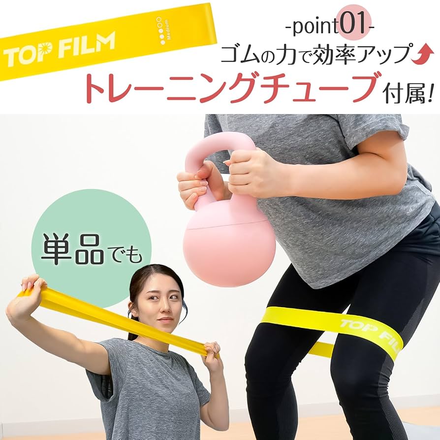 TOP FILM ケトルベル 20KG Amazon | FIELDOOR ケトルベル 20kg PVCコーティング 音軽減